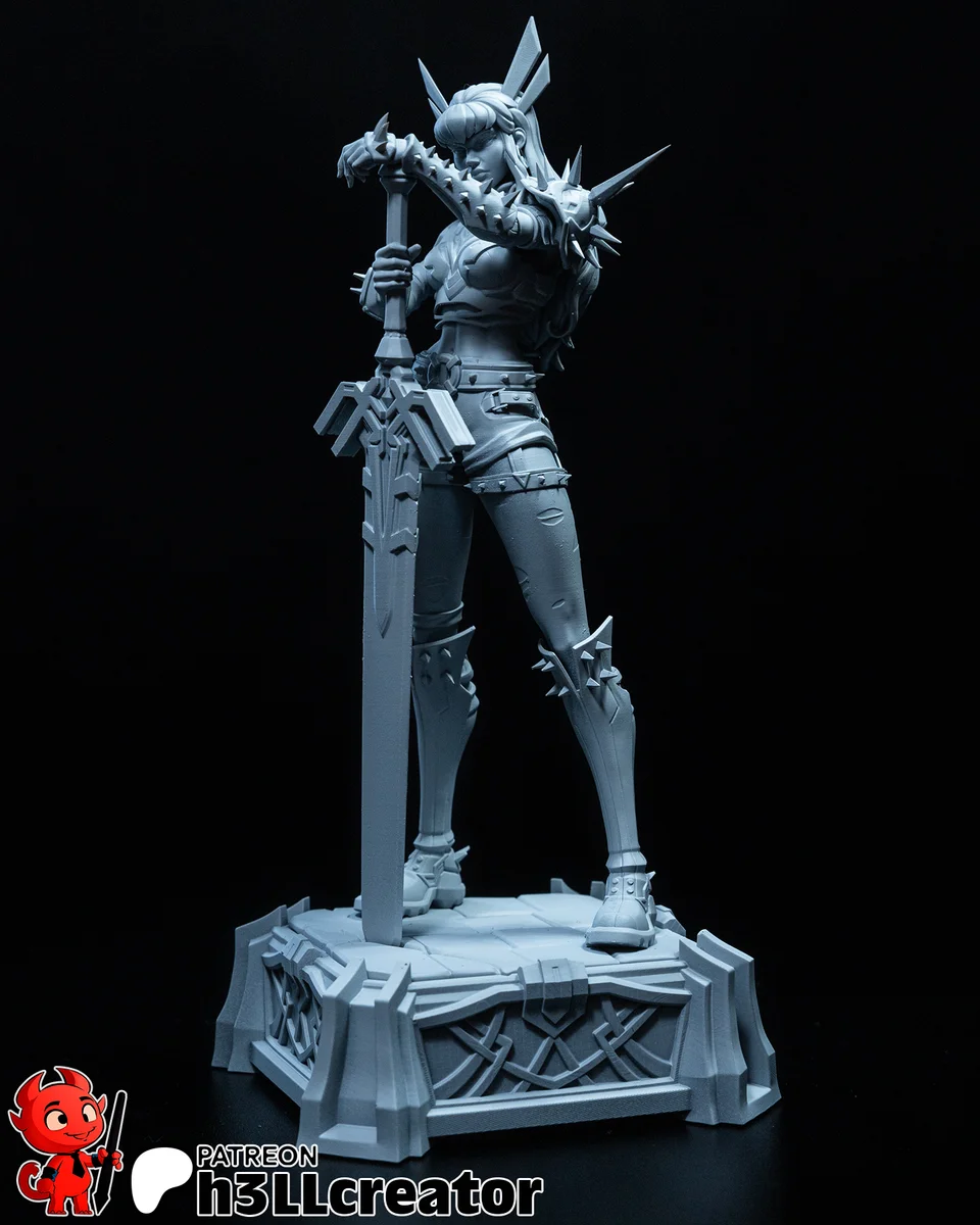 Magik | Fan Art | 3D Printed Resin Model Garage Kit | *Un-Painted* | H3LL Creator 3