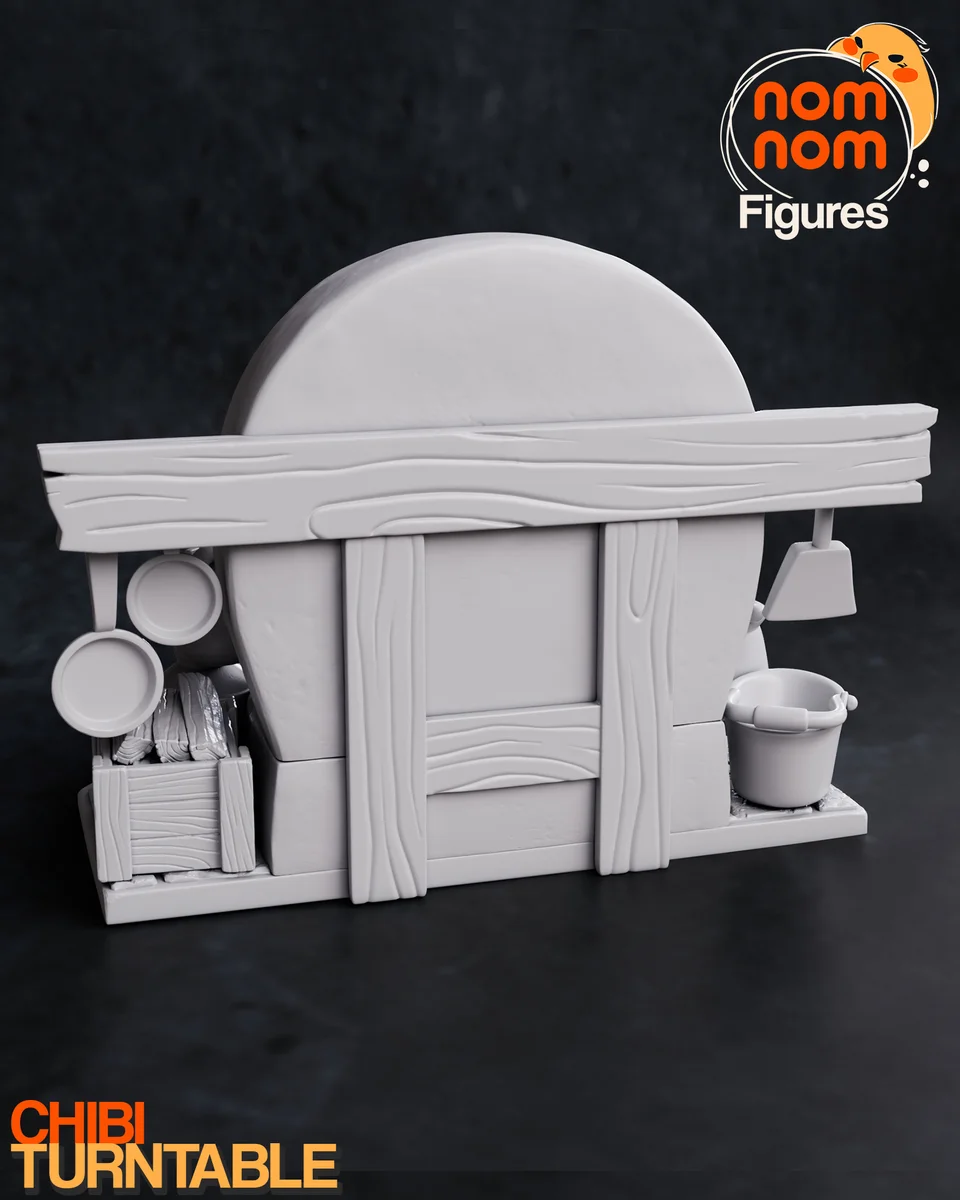 Chibi Calcifer | Fan Art | 3D Printed Resin Model Garage Kit | *Un-Painted* | Nomnom 5