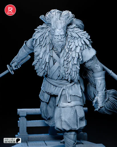 Great Shinobi Owl | Fan Art | 3D Printed Resin Model Garage Kit | *Un-Painted* | Rechtag 14