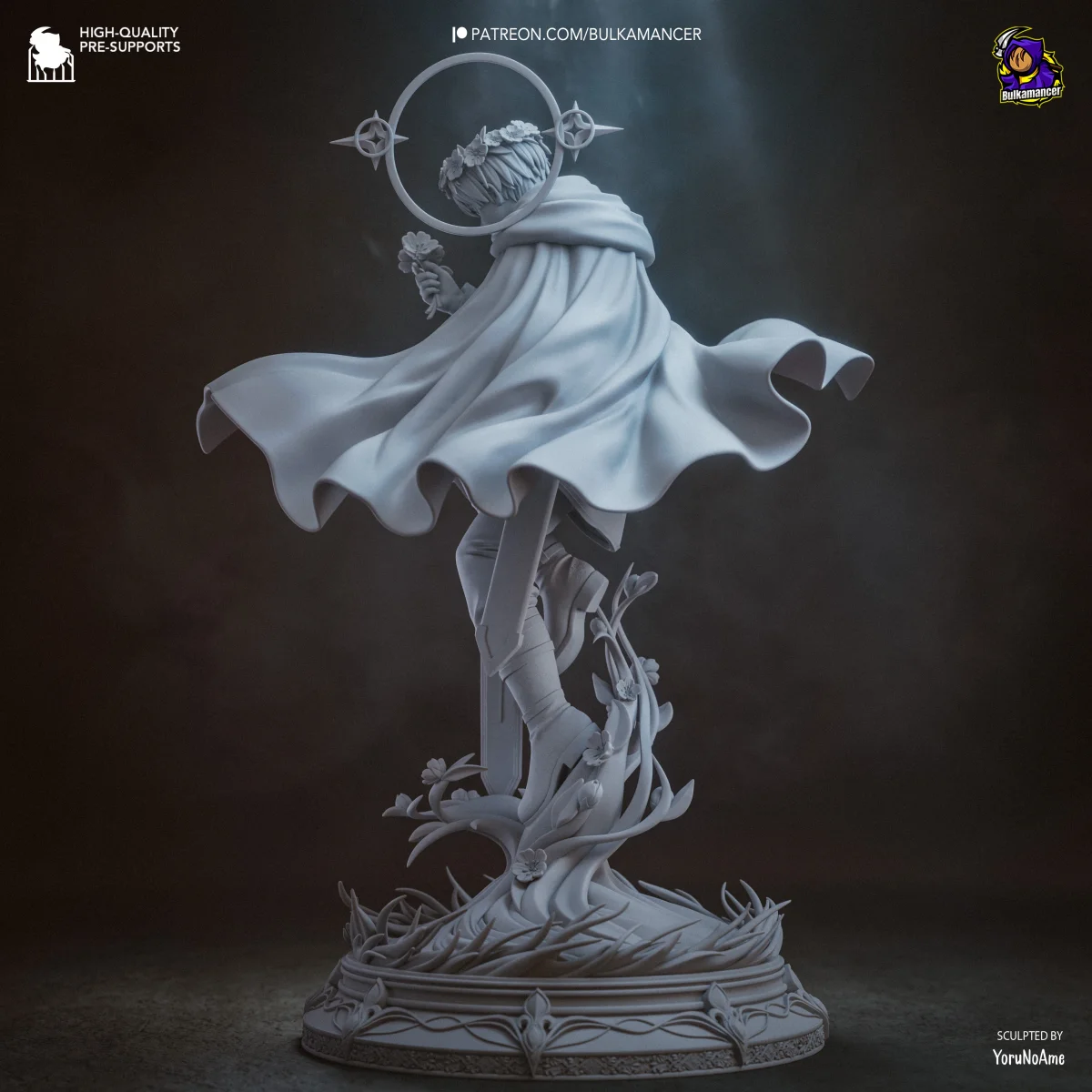 Himmel | Fan Art | 3D Printed Resin Model Garage Kit | *Un-Painted* | Bulkamancer 8