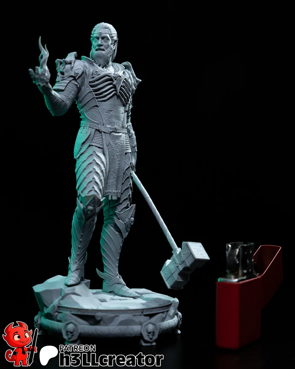 Ketheric Thorm | Fan Art | 3D Printed Resin Model Garage Kit | *Un-Painted* | H3LL Creator 5