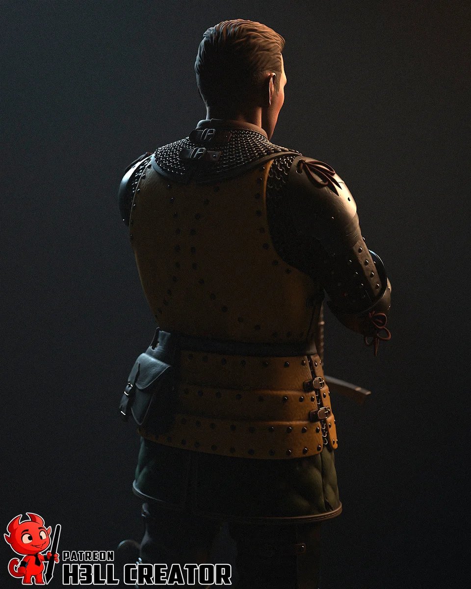 Henry of Skalitz | Fan Art | 3D Printed Resin Model Garage Kit | *Un-Painted* | H3LL Creator 7