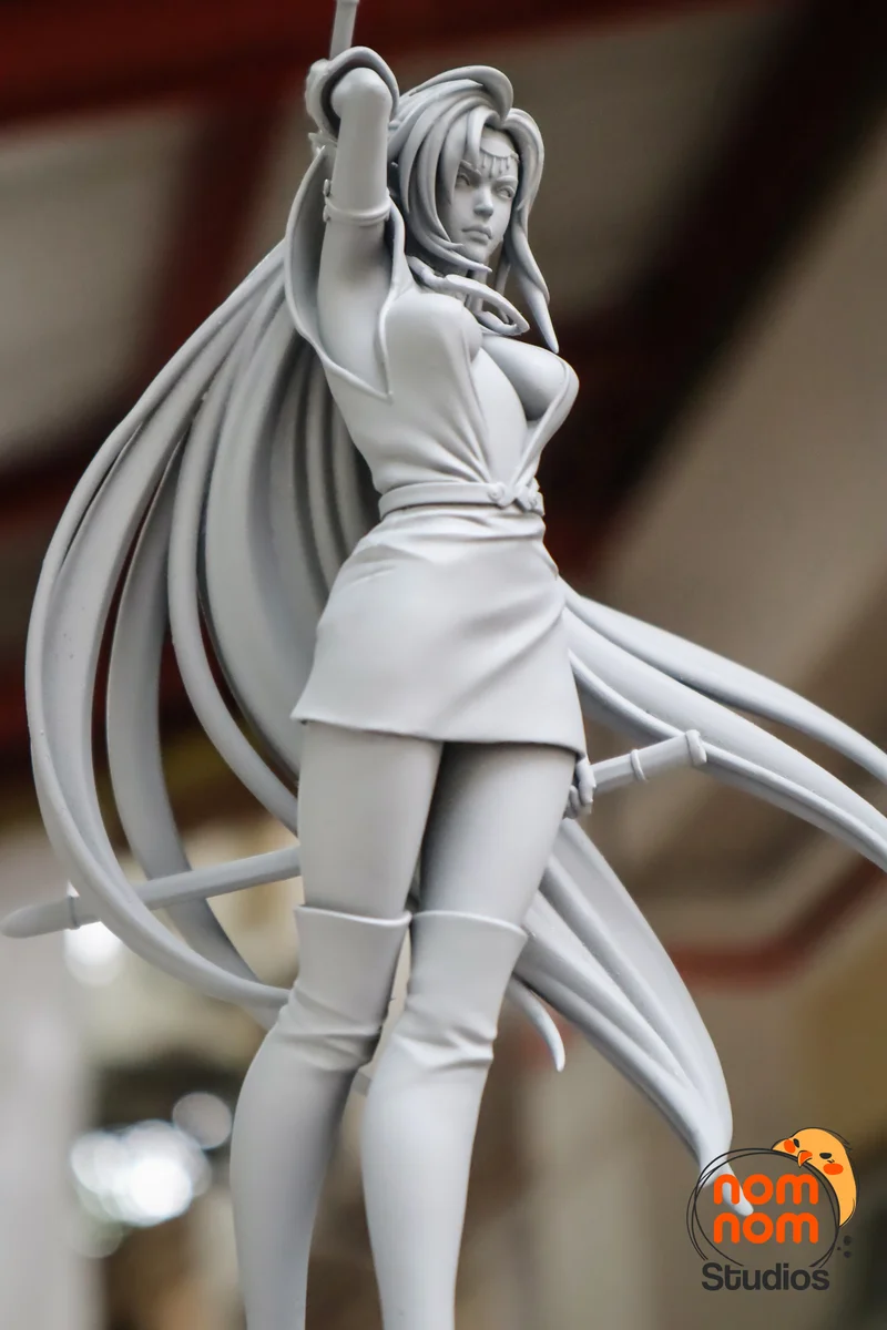 Pirotess | Fan Art | 3D Printed Resin Model Garage Kit | *Un-Painted* | Nomnom 13