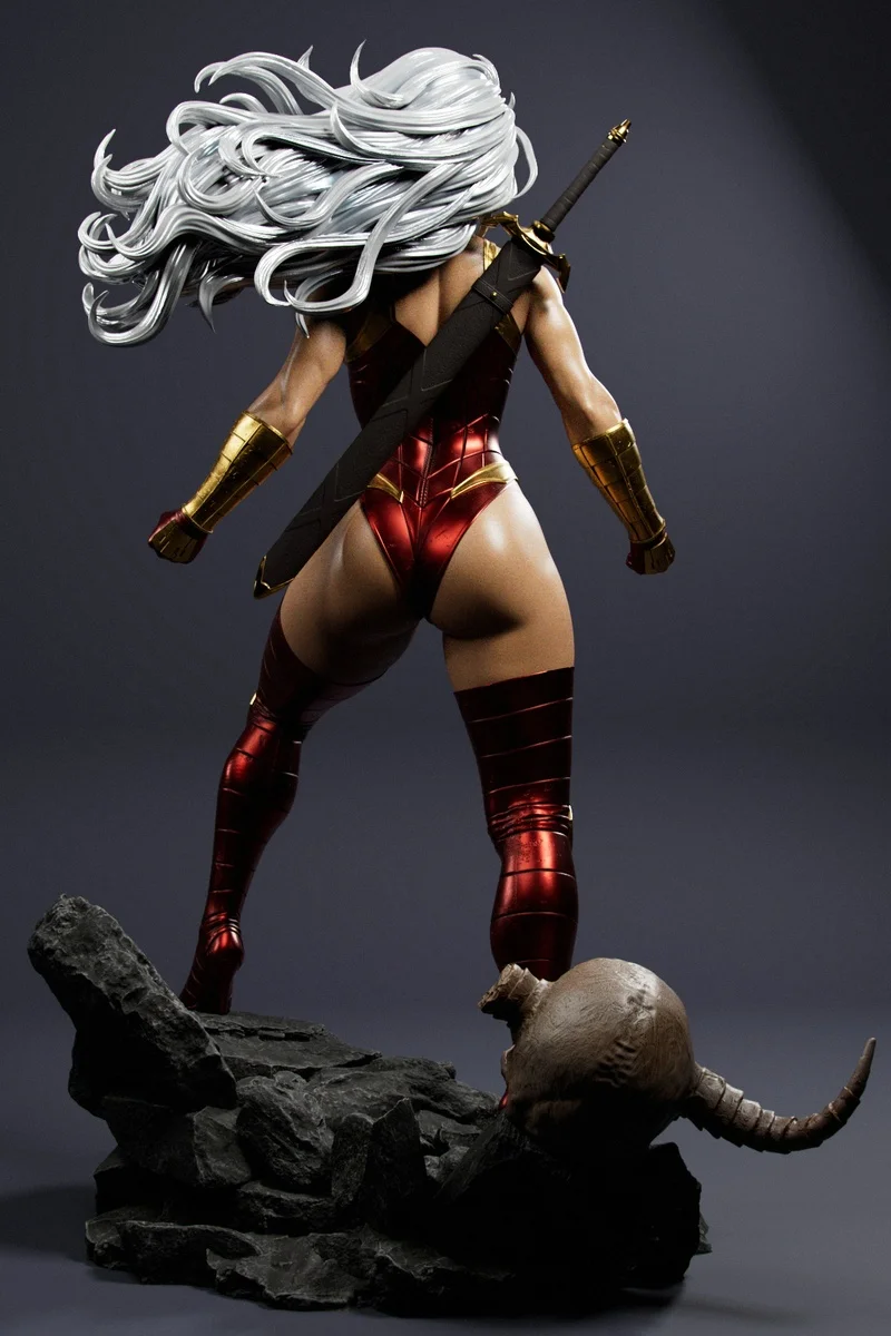 Glory | Fan Art | 3D Printed Resin Model Garage Kit | *Un-Painted* | Abe3D 8