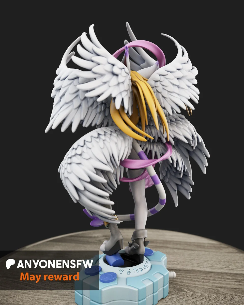 High Angel | Fan Art | 3D Printed Resin Model Garage Kit | *Un-Painted* | AnyoneNSFW 5