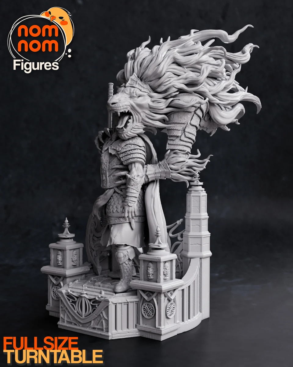 Godfrey | Fan Art | 3D Printed Resin Model Garage Kit | *Un-Painted* | Nomnom 6