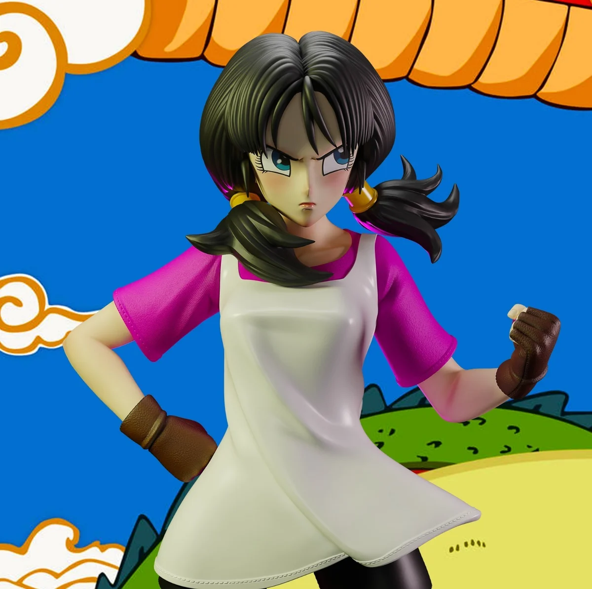 Videl | Fan Art | 3D Printed Resin Model Garage Kit | *Un-Painted* | Momoji