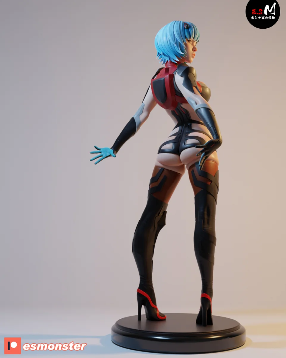 Eva Rei | Fan Art | 3D Printed Resin Model Garage Kit | *Un-Painted* | ES Monster 3