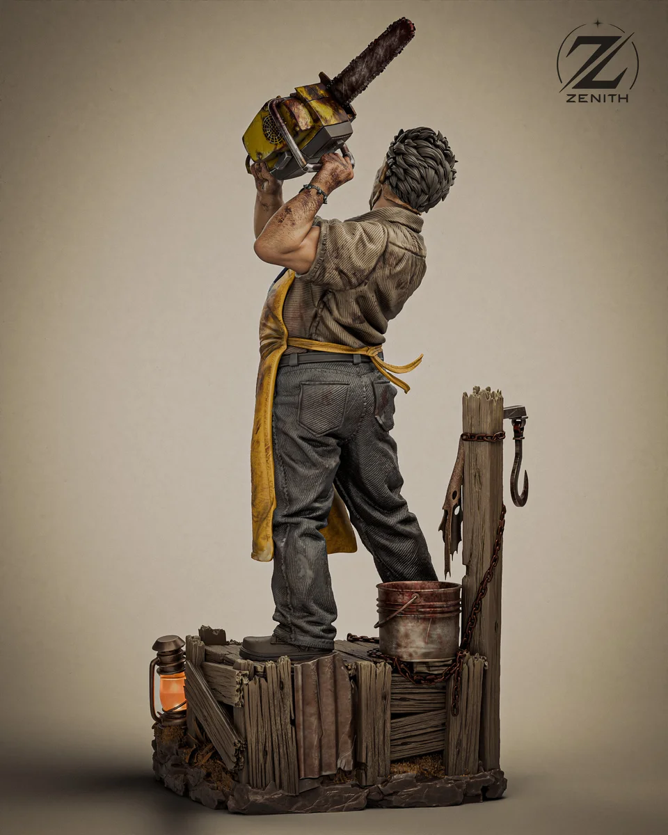 Leatherface | Fan Art | 3D Printed Resin Model Garage Kit | *Un-Painted* | Zenith Studios 6