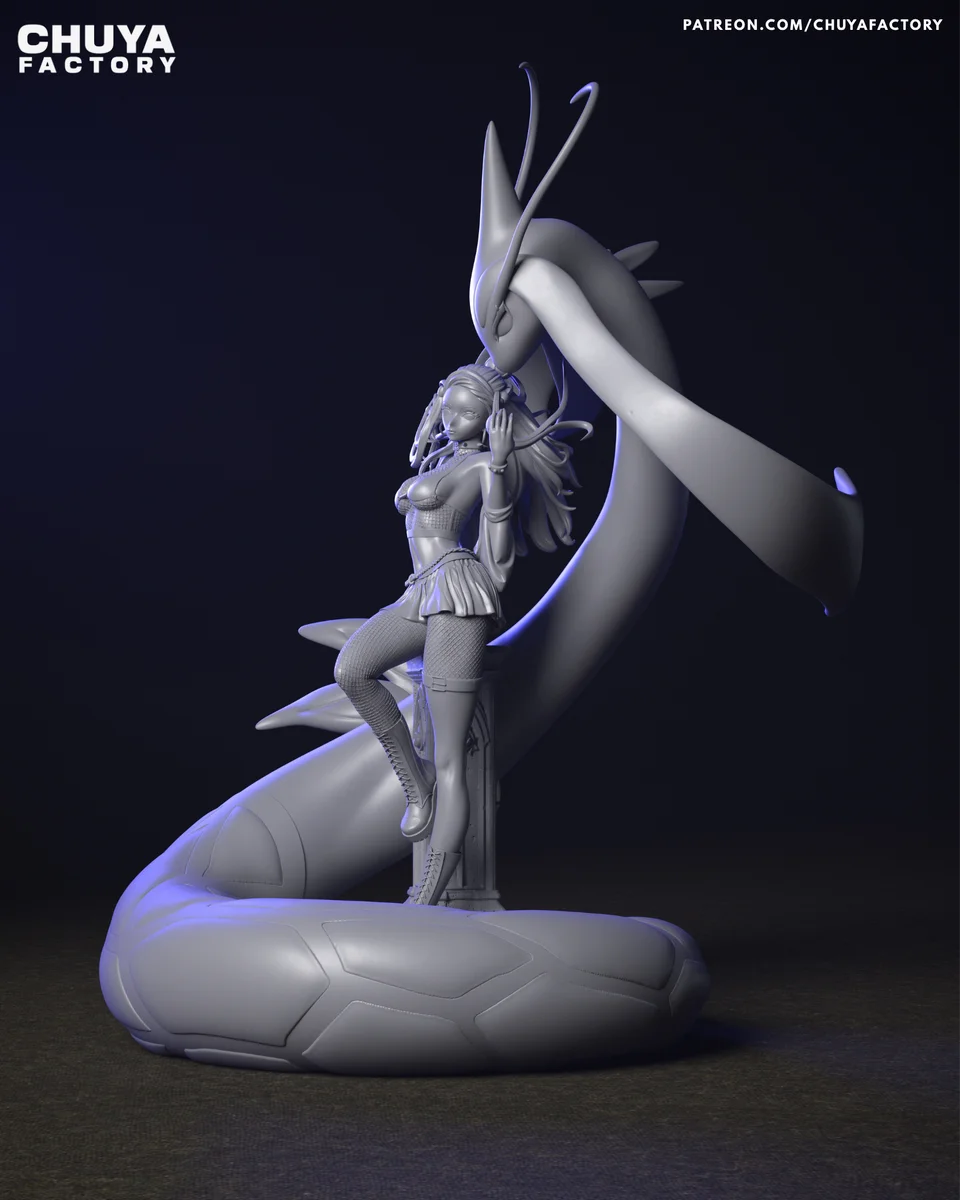 Nessa | Fan Art | 3D Printed Resin Model Garage Kit | *Un-Painted* | Chuya Factory 10