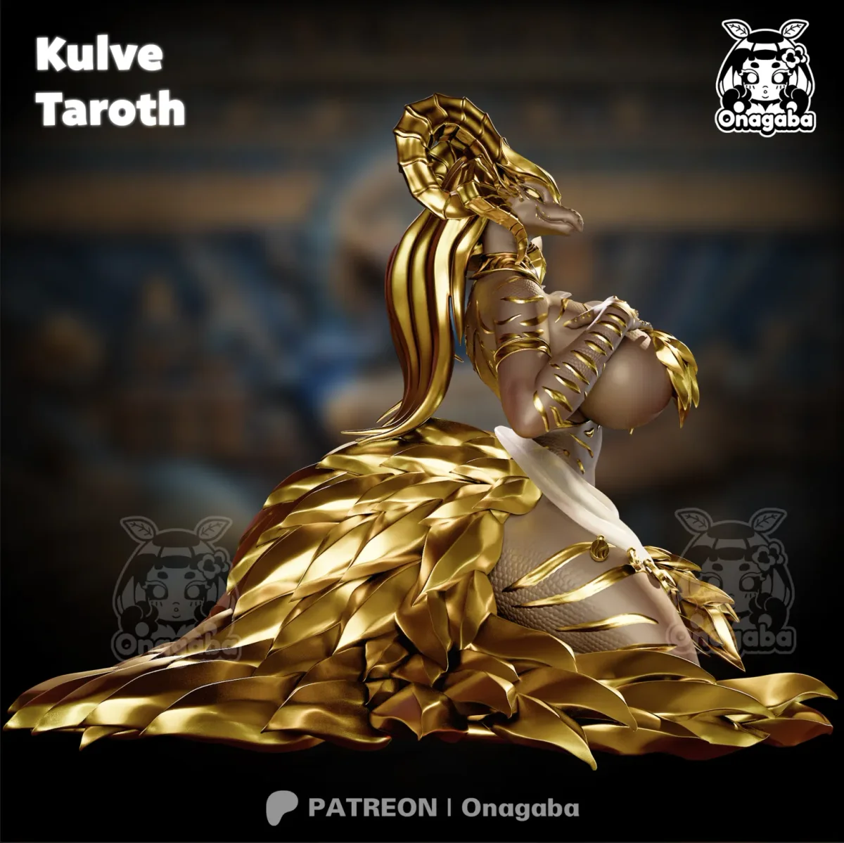 Kulve | Fan Art | 3D Printed Resin Model Garage Kit | *Un-Painted* | ONAGABA 9