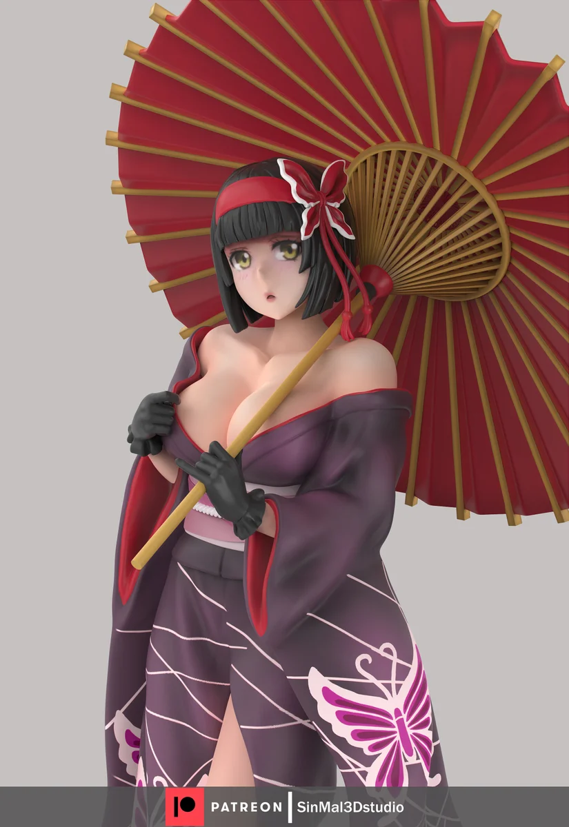 Mio | Fan Art | 3D Printed Resin Model Garage Kit | *Un-Painted* | Sin3Dstudio