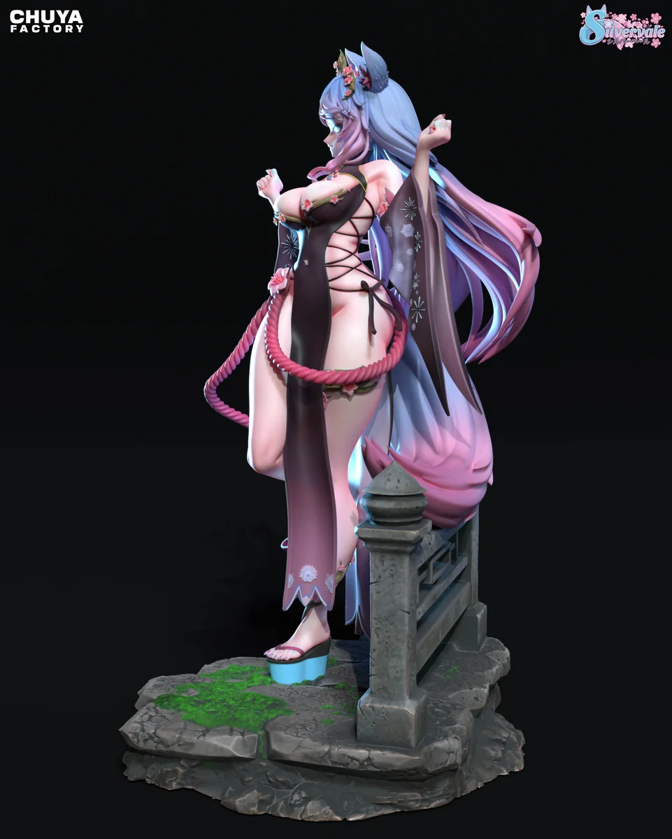 Silvervale | Fan Art | 3D Printed Resin Model Garage Kit | *Un-Painted* | Chuya Factory 8