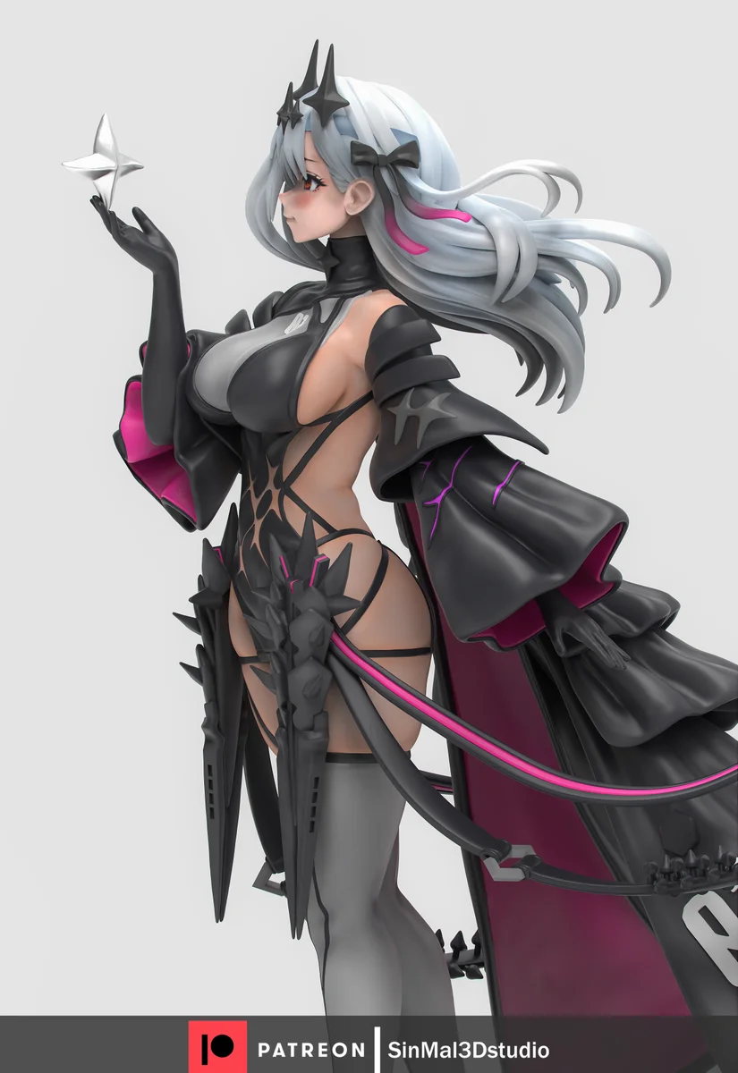 Modernia | Fan Art | 3D Printed Resin Model Garage Kit | *Un-Painted* | Sin3Dstudio 3