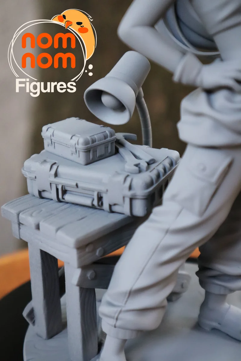 Winry Rockbell | Fan Art | 3D Printed Resin Model Garage Kit | *Un-Painted* | Nomnom 9