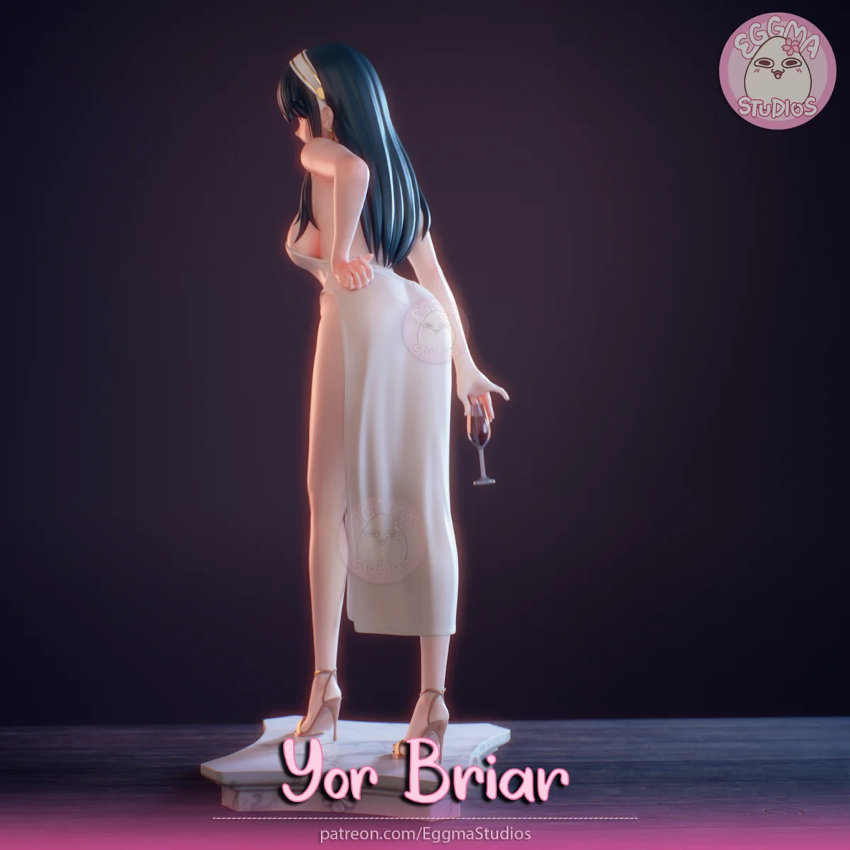 Yor Briar | Fan Art | 3D Printed Resin Model Garage Kit | *Un-Painted* | EggmaStudios 4