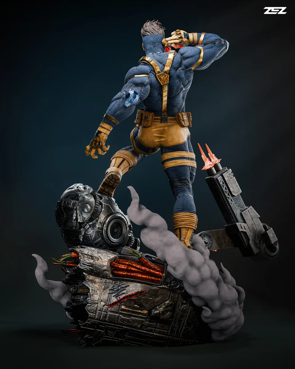 Cyclops | Fan Art | 3D Printed Resin Model Garage Kit | *Un-Painted* | ZEZ Studio 3