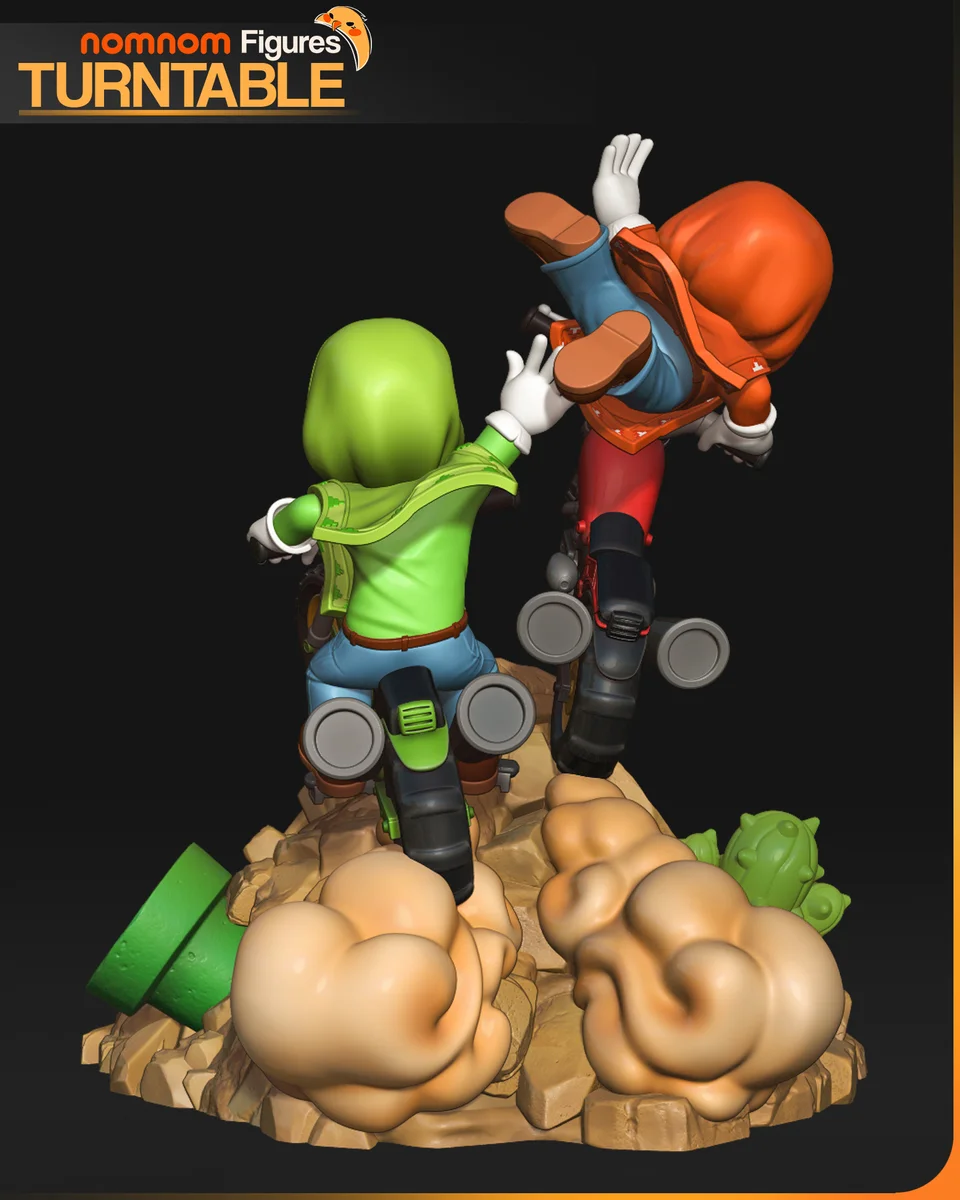 Super Mario Galaxy Movie Diorama | Fan Art | 3D Printed Resin Model Garage Kit | *Un-Painted* | Nomnom 6