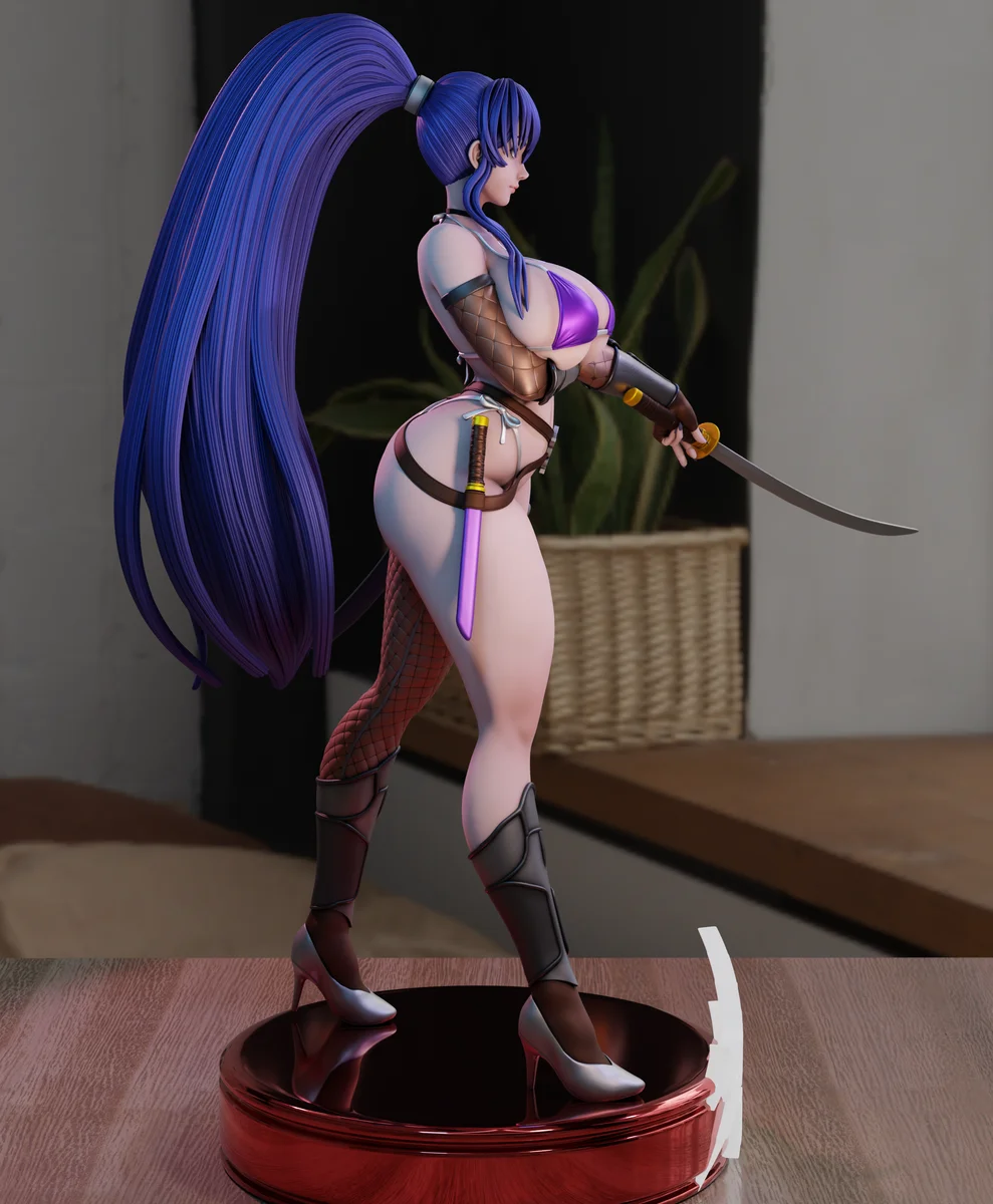 Akiama Rinko | Fan Art | 3D Printed Resin Model Garage Kit | *Un-Painted* | Momoji 3