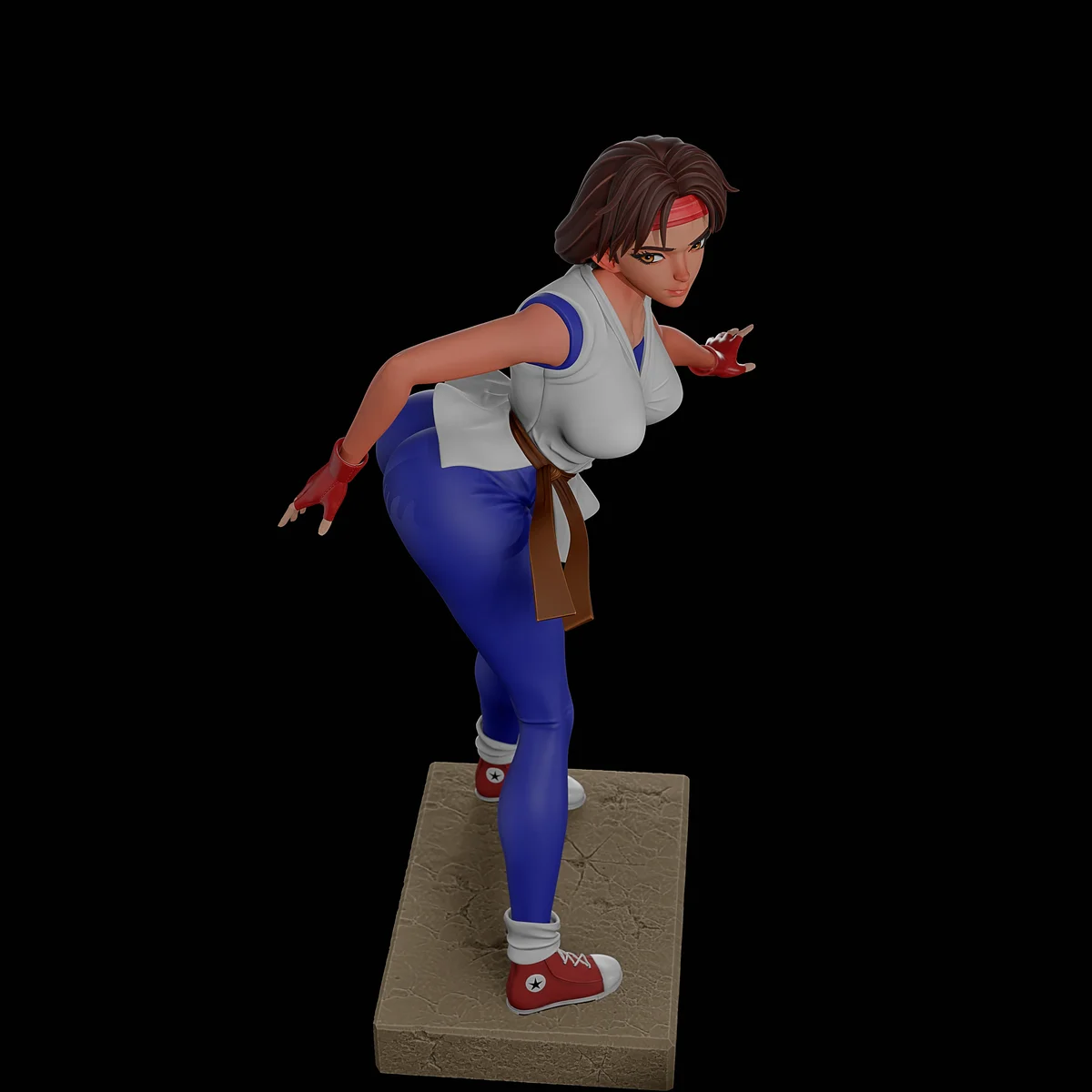 Yuri Sakazaki | Fan Art | 3D Printed Resin Model Garage Kit | *Un-Painted* | Momoji 4