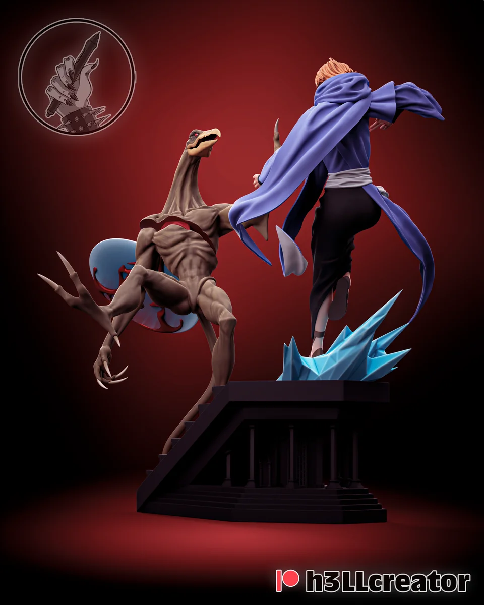 Sypha Belnades | Fan Art | 3D Printed Resin Model Garage Kit | *Un-Painted* | H3LL Creator 5