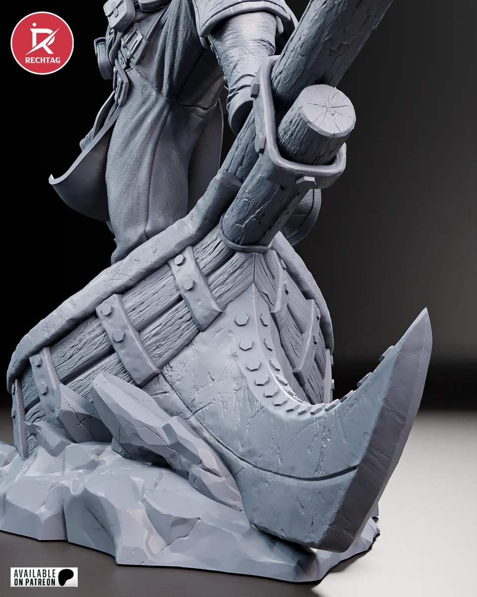 Shay Cormac | Fan Art | 3D Printed Resin Model Garage Kit | *Un-Painted* | Rechtag 15