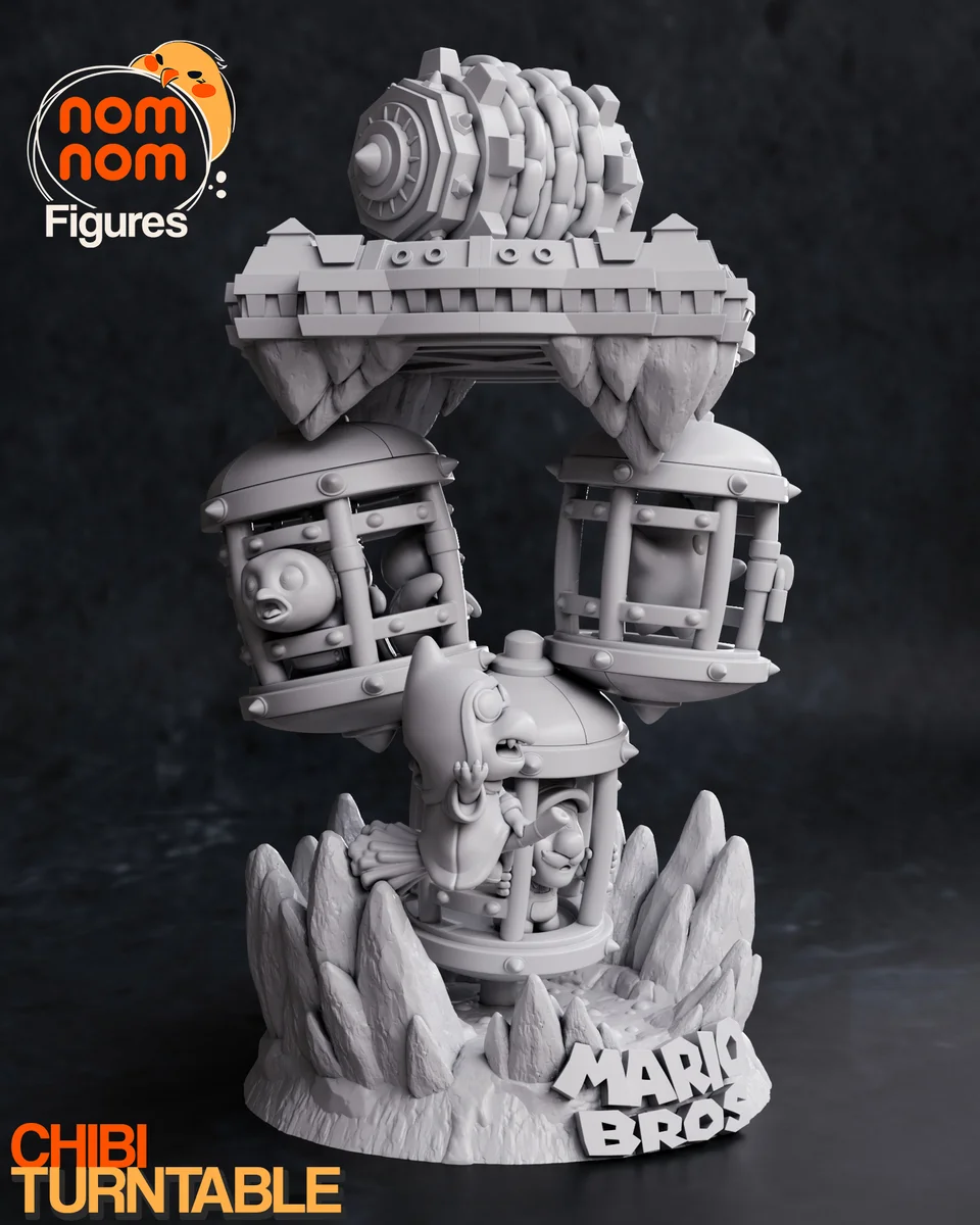 Chibi Lumali | Fan Art | 3D Printed Resin Model Garage Kit | *Un-Painted* | Nomnom 7