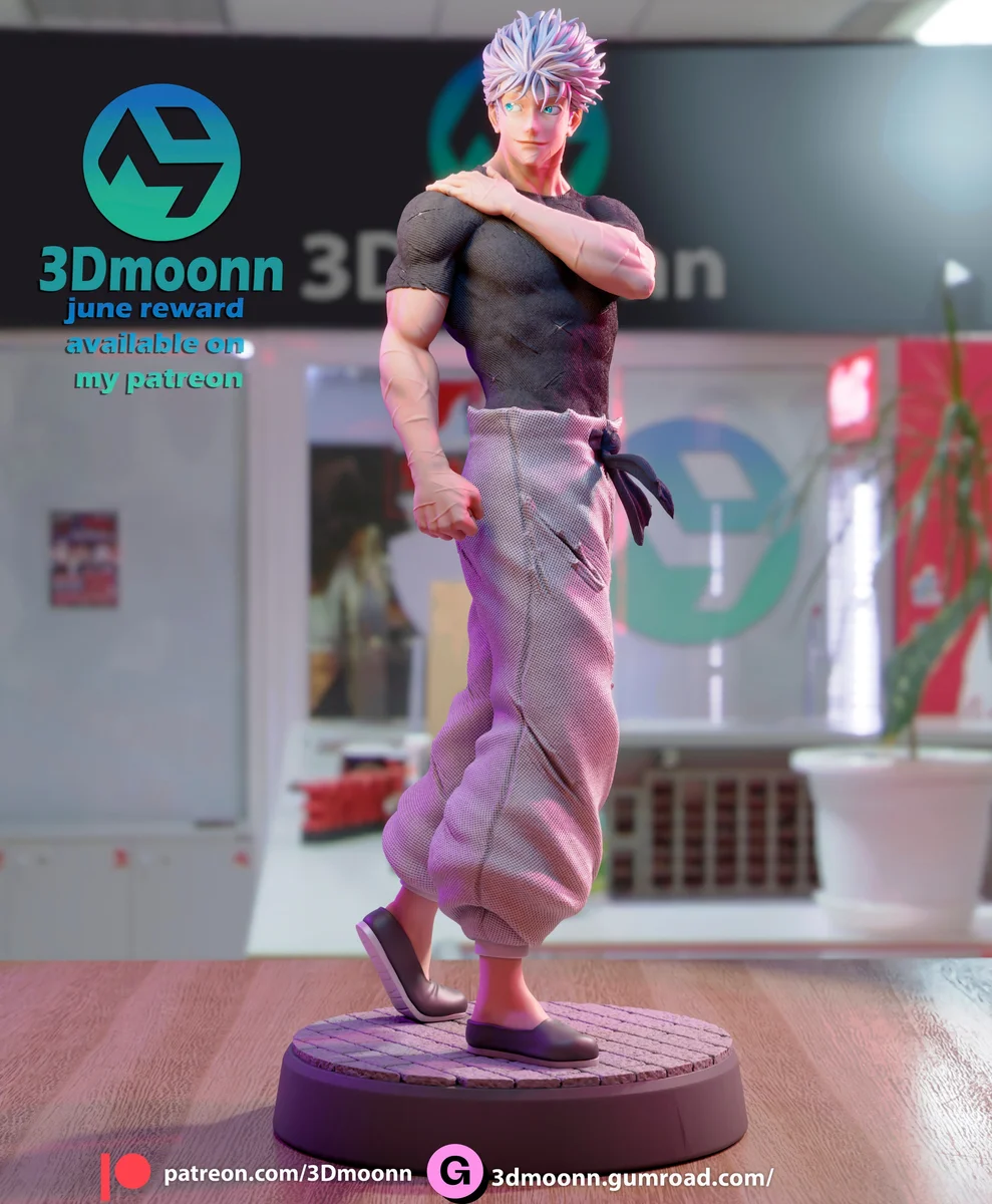 Gogo | Fan Art | 3D Printed Resin Model Garage Kit | *Un-Painted* | 3DMoon 2