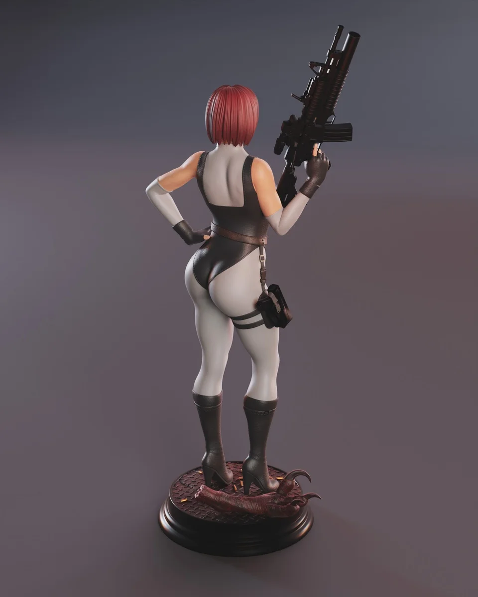 Regina | Fan Art | 3D Printed Resin Model Garage Kit | *Un-Painted* | Abe3D 7
