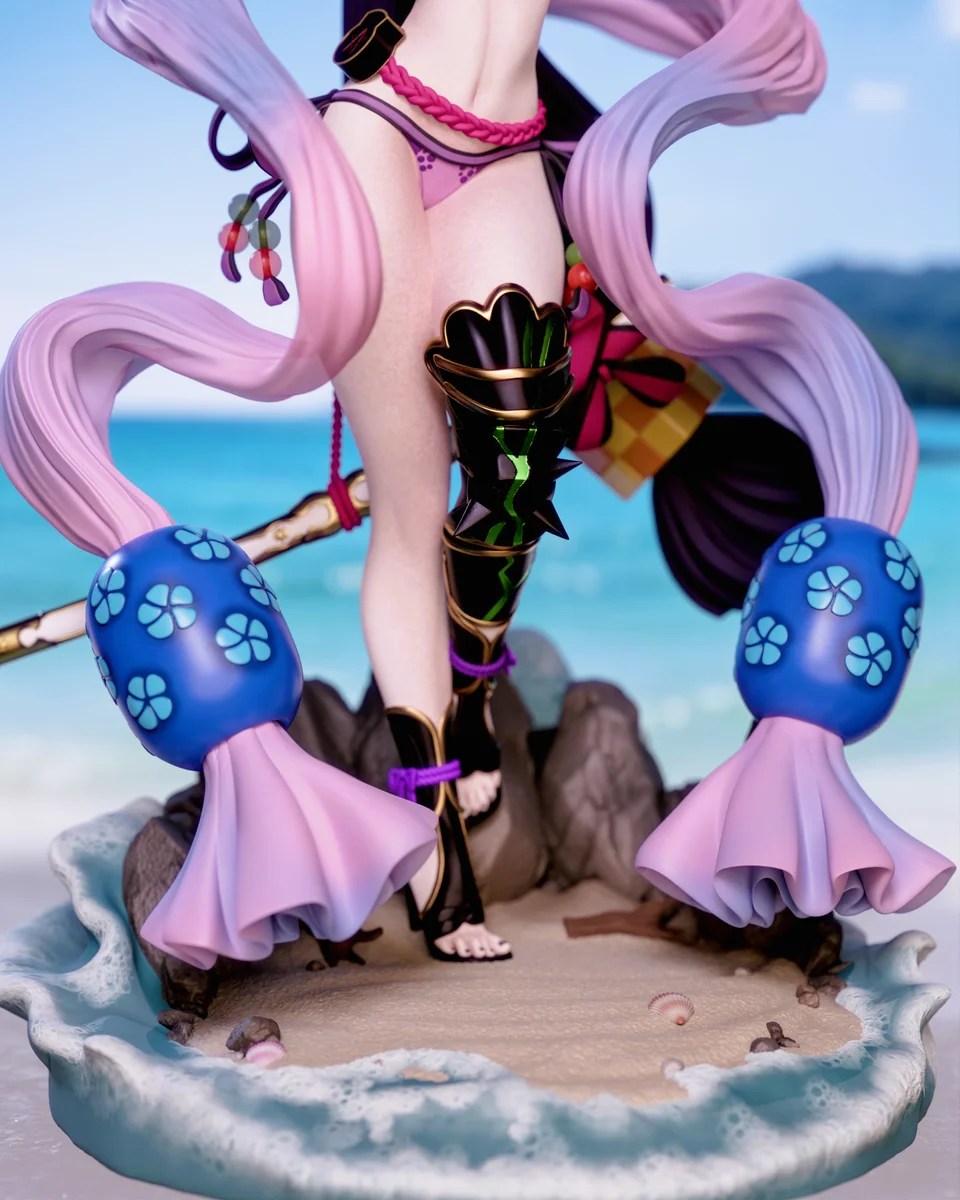 Minamoto no Raykou | Fan Art | 3D Printed Resin Model Garage Kit | *Un-Painted* | Momoji 4