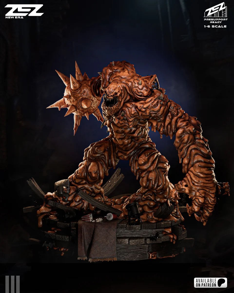 Clayface | Fan Art | 3D Printed Resin Model Garage Kit | *Un-Painted* | ZEZ Studio 5