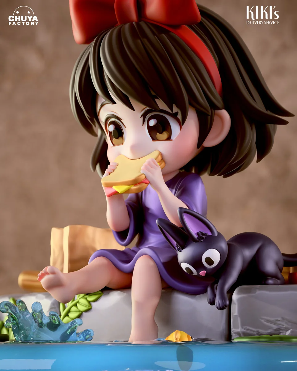 Chibi Kiki | Fan Art | 3D Printed Resin Model Garage Kit | *Un-Painted* | Chuya Factory