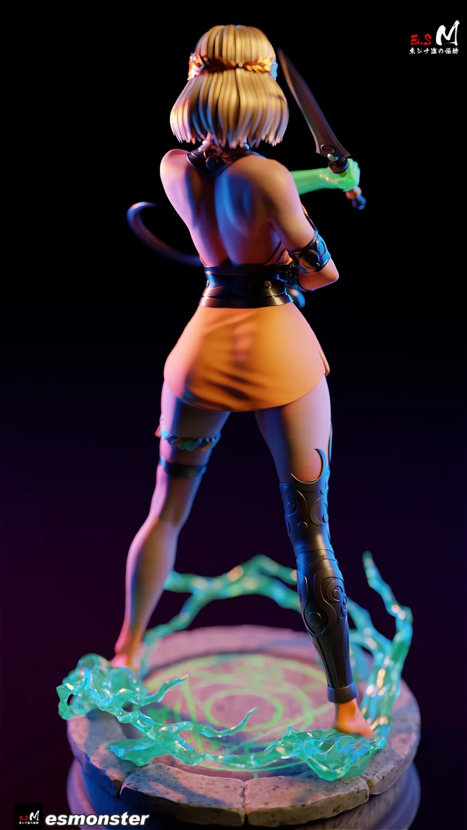 Melinoe | Fan Art | 3D Printed Resin Model Garage Kit | *Un-Painted* | ES Monster 28