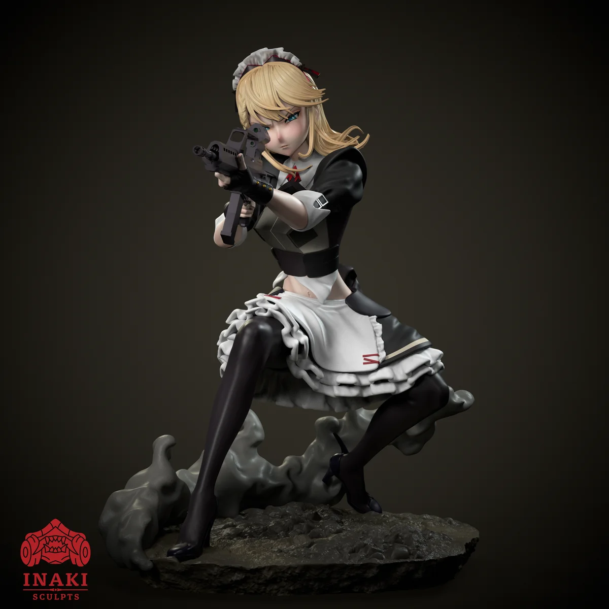 G36 | Fan Art | 3D Printed Resin Model Garage Kit | *Un-Painted* | Inaki Sculpts 4