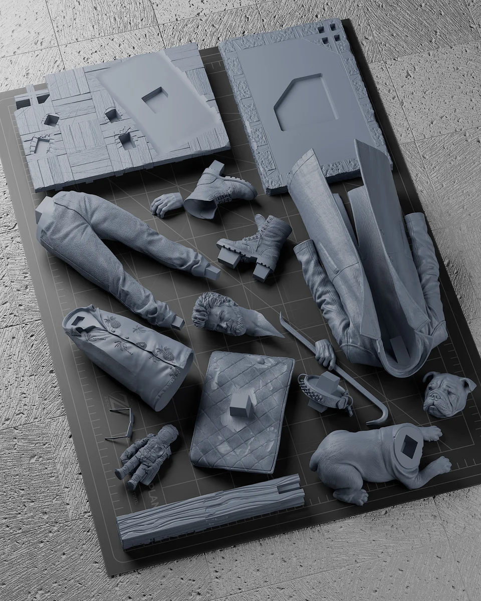 Billy Butcher | Fan Art | 3D Printed Resin Model Garage Kit | *Un-Painted* | Zenith Studios 12