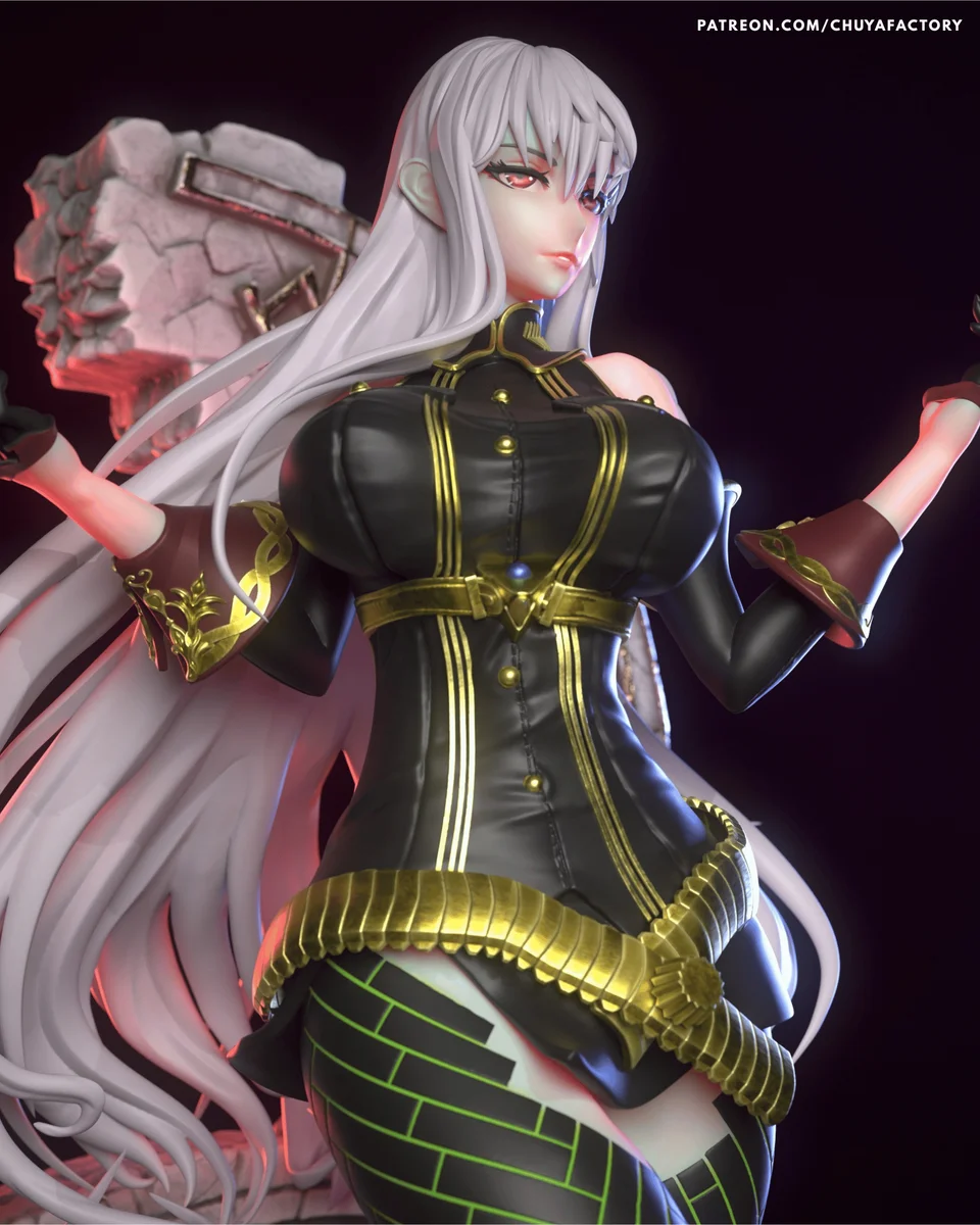 Selvaria Bles | Fan Art | 3D Printed Resin Model Garage Kit | *Un-Painted* | Chuya Factory 6