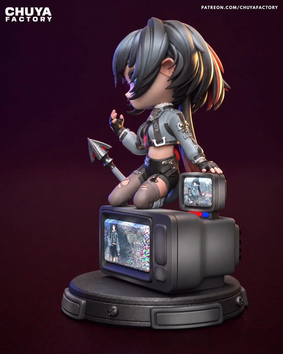 Chibi Jane Doe | Fan Art | 3D Printed Resin Model Garage Kit | *Un-Painted* | Chuya Factory 6