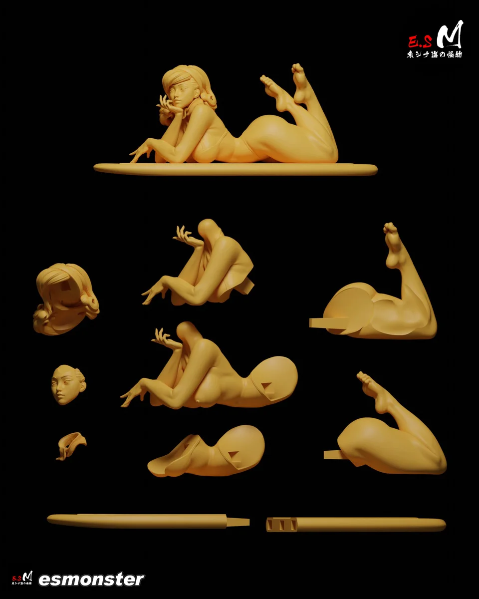 Daphne (Pose 3) | Fan Art | 3D Printed Resin Model Garage Kit | *Un-Painted* | ES Monster 12