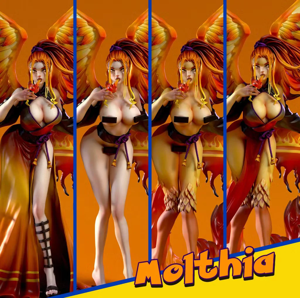 Molthia - Waifumon | Fan Art | 3D Printed Resin Model Garage Kit | *Un-Painted* | SiryllArt