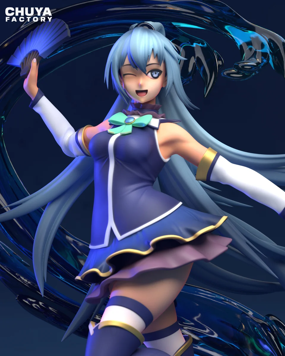 Aqua | Fan Art | 3D Printed Resin Model Garage Kit | *Un-Painted* | Chuya Factory 3