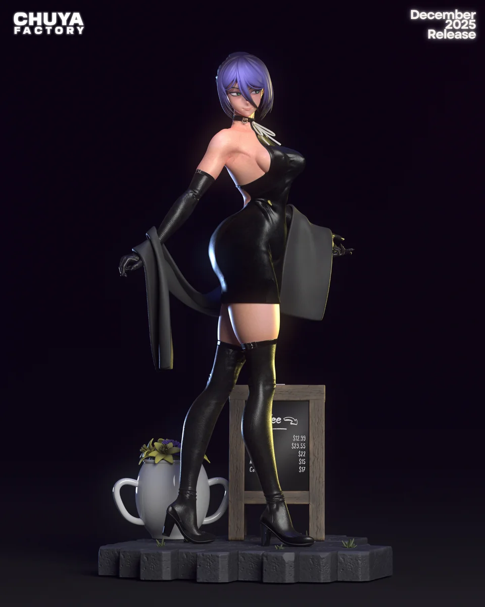 Reze | Fan Art | 3D Printed Resin Model Garage Kit | *Un-Painted* | Chuya Factory 3