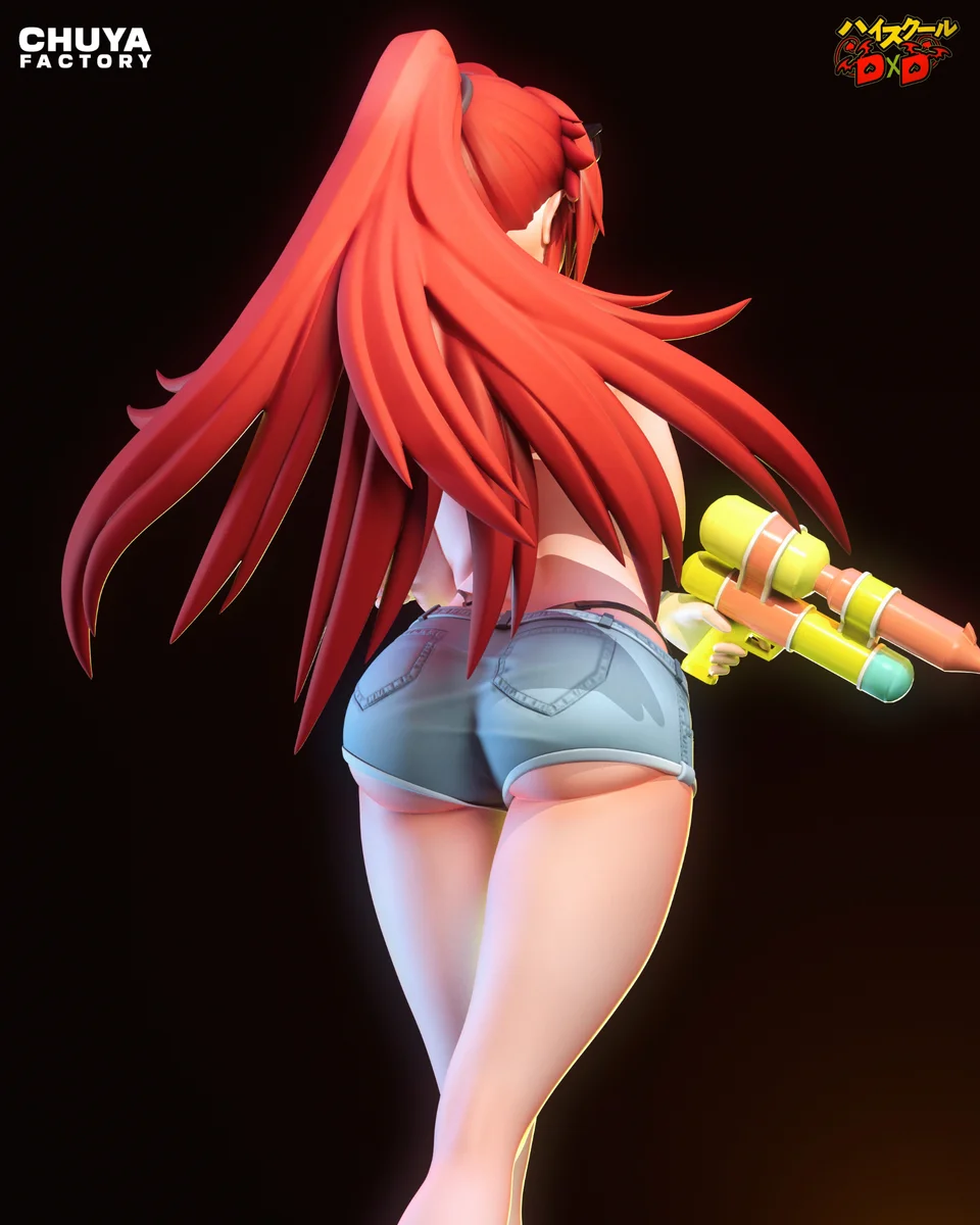 Rias Gremory | Fan Art | 3D Printed Resin Model Garage Kit | *Un-Painted* | Chuya Factory 13