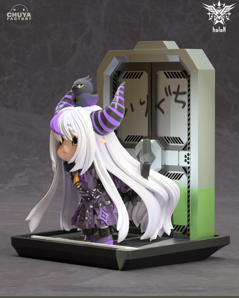 Chibi LaPlus Darkness | Fan Art | 3D Printed Resin Model Garage Kit | *Un-Painted* | Chuya Factory 3