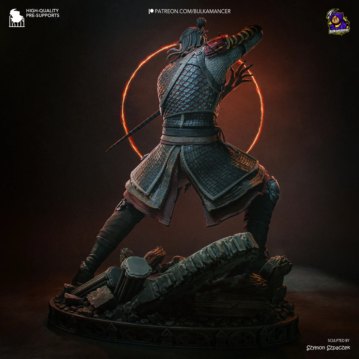 Coen | Fan Art | 3D Printed Resin Model Garage Kit | *Un-Painted* | Bulkamancer 6