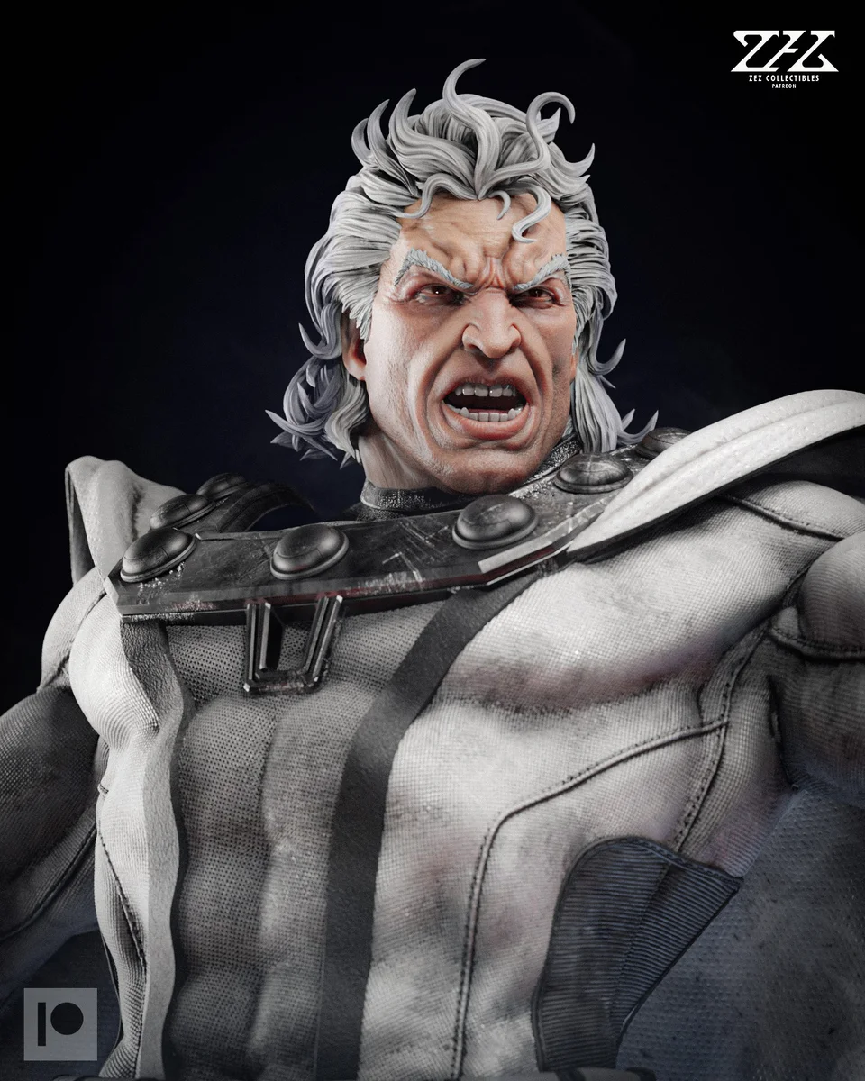 Magneto | Fan Art | 3D Printed Resin Model Garage Kit | *Un-Painted* | ZEZ Studio 3