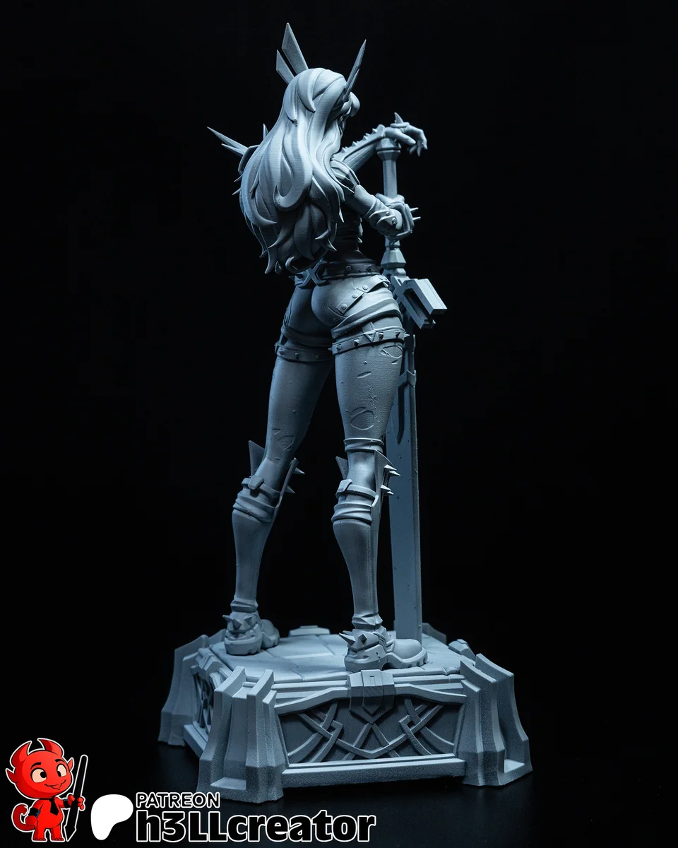 Magik | Fan Art | 3D Printed Resin Model Garage Kit | *Un-Painted* | H3LL Creator 11
