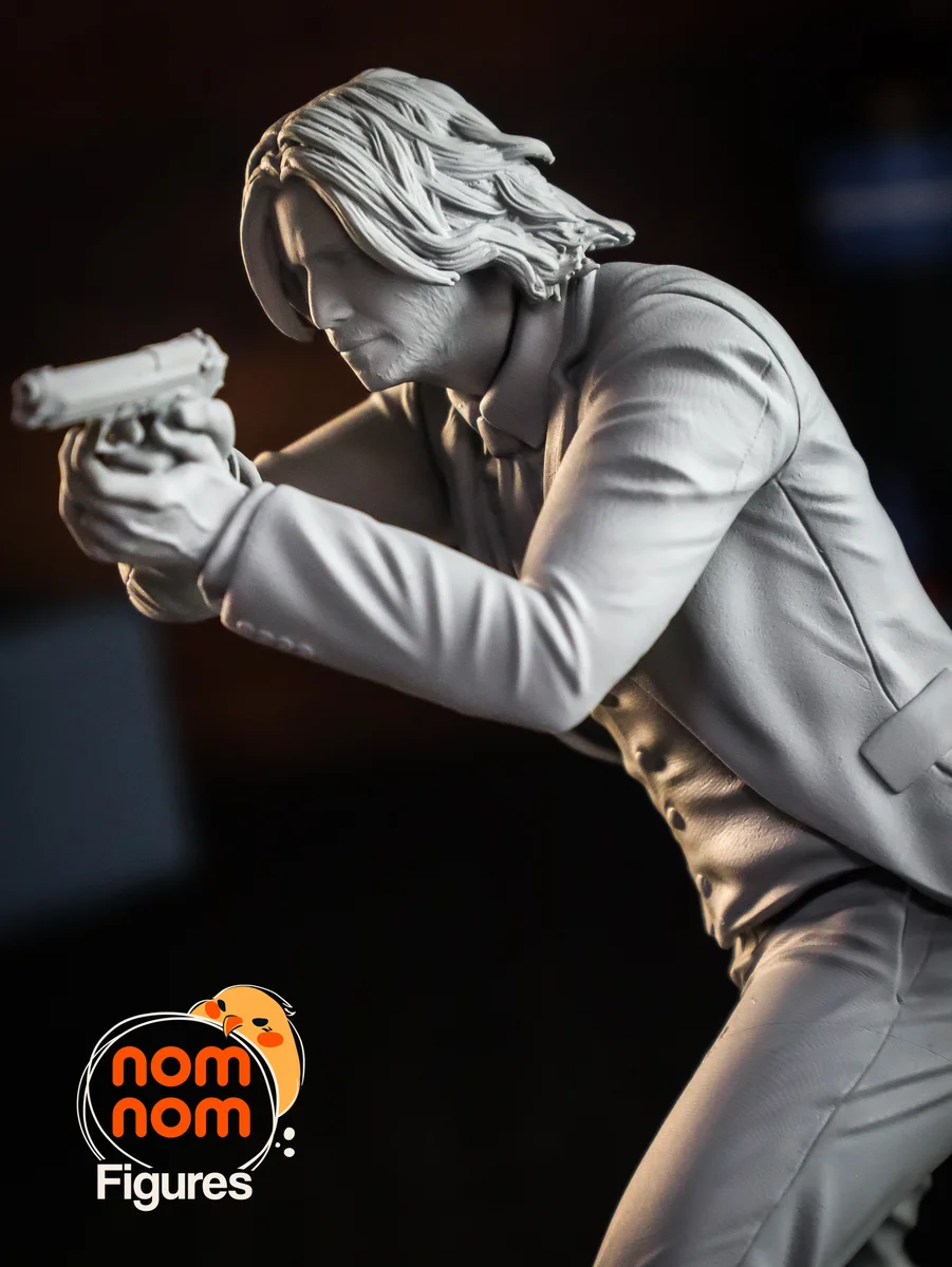 John Wick | Fan Art | 3D Printed Resin Model Garage Kit | *Un-Painted* | Nomnom 14