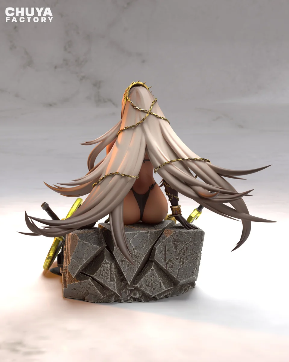Zenobia | Fan Art | 3D Printed Resin Model Garage Kit | *Un-Painted* | Chuya Factory 8