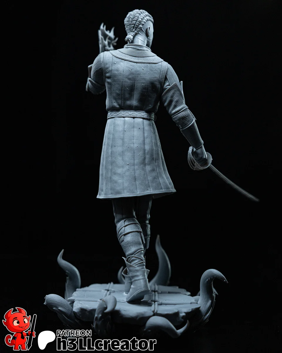 Wyll | Fan Art | 3D Printed Resin Model Garage Kit | *Un-Painted* | H3LL Creator 10