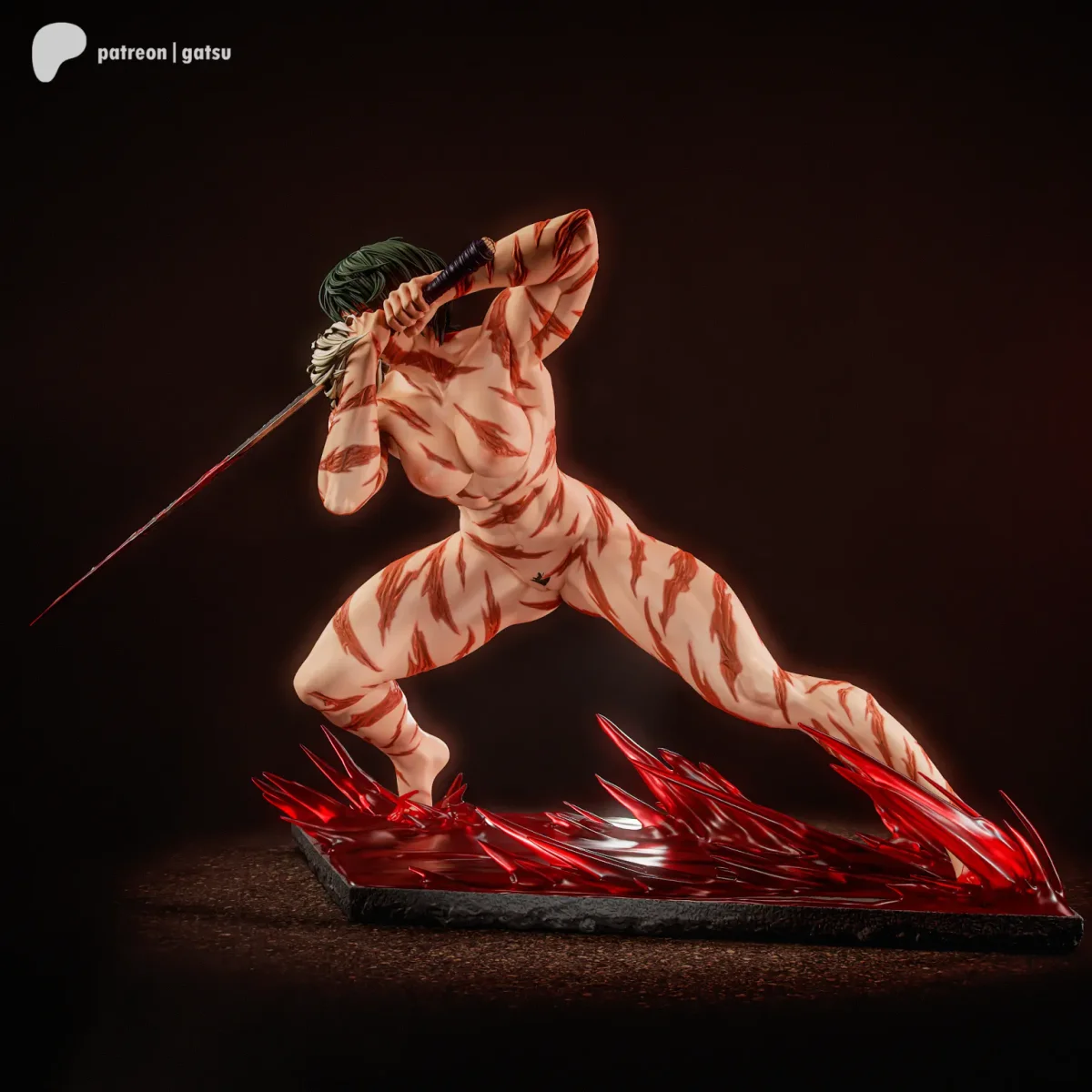 Maki Zenin | Fan Art | 3D Printed Resin Model Garage Kit | *Un-Painted* | Gatsu Studios 7